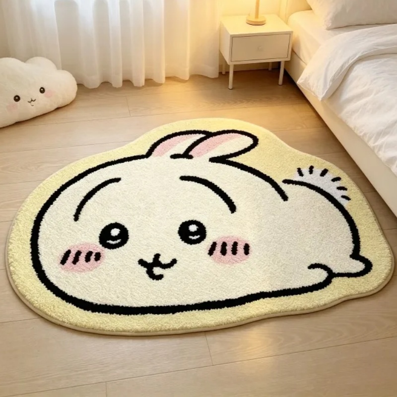 Home Improvement Furniture - Alfombra de dibujos animados Chiikawa, alfombra