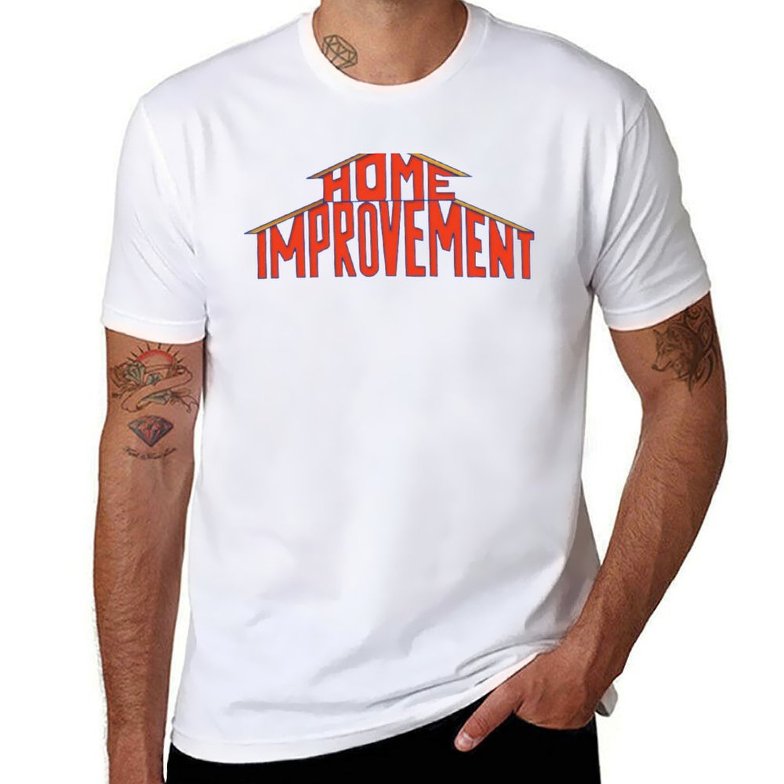 Home Improvement Logo Design - Camiseta con Logo de mejoras para