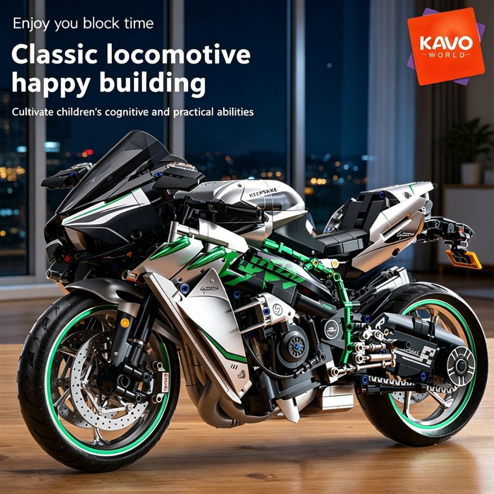 Home Improvement Boys - KAVOWORLD Bloques de Construcción de Motocicleta