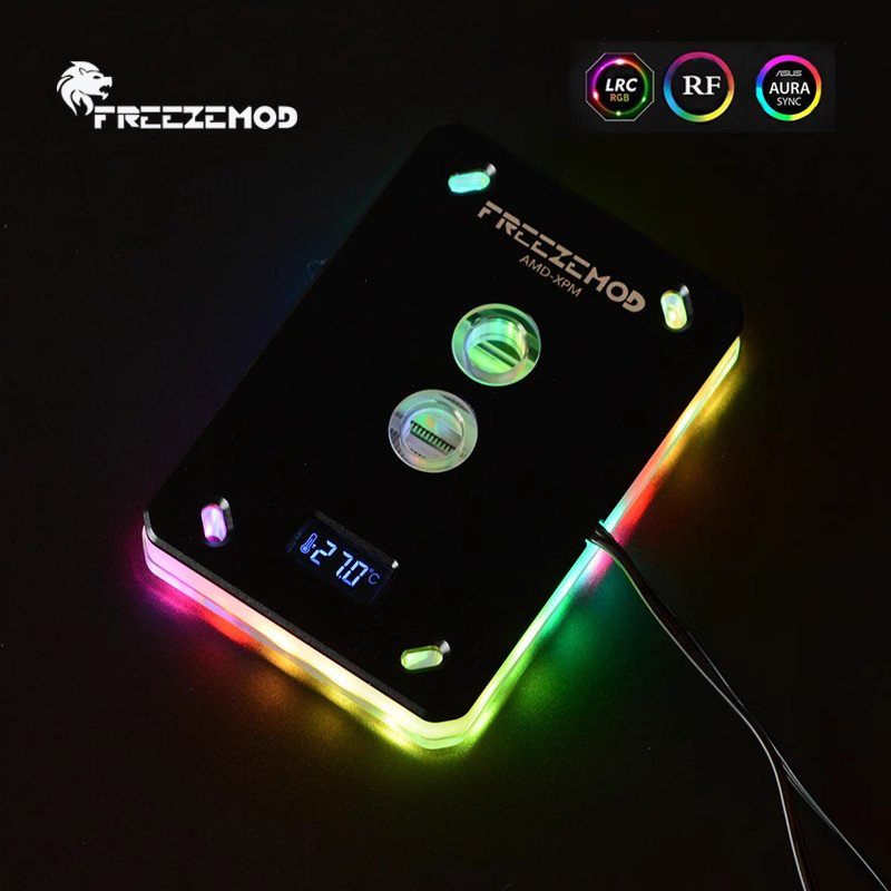 Electrical Outlet Cover - FREEZEMOD Monitor de termómetro CPU bloque