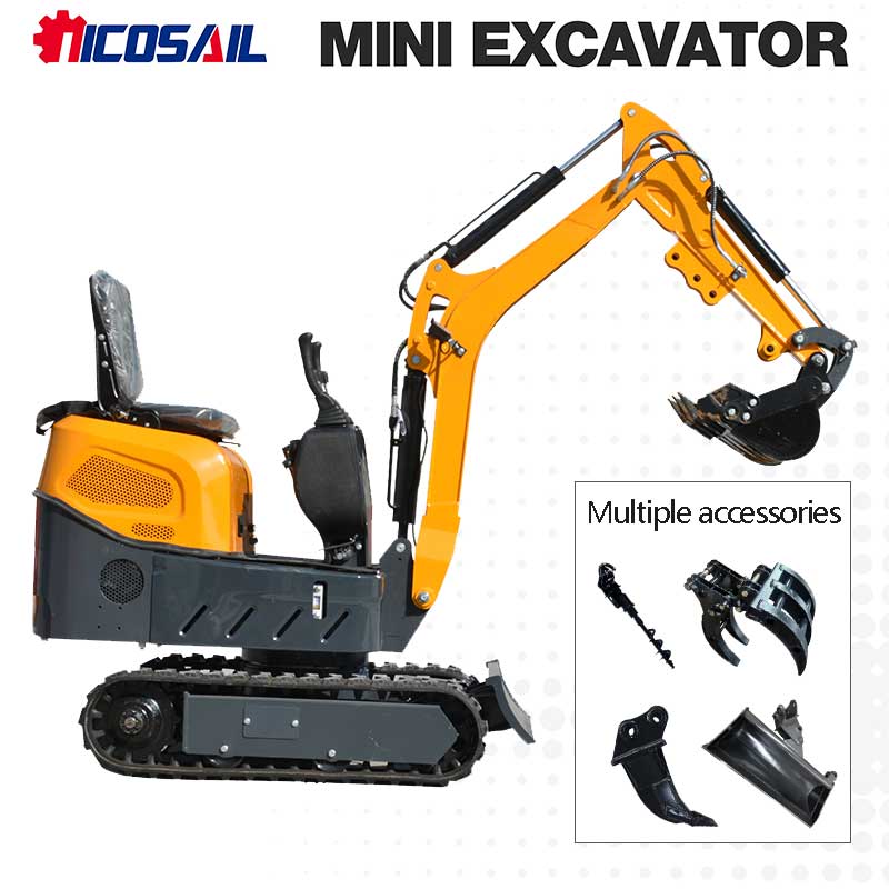 Mini Excavadora de 1.2 Tonelad - Home Improvement Retailers reseña y precio