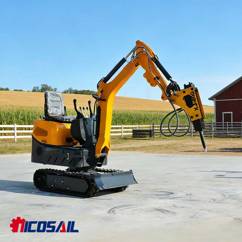 Mini Excavadora de 1.2 Tonelad - Home Improvement Retailers reseña y precio