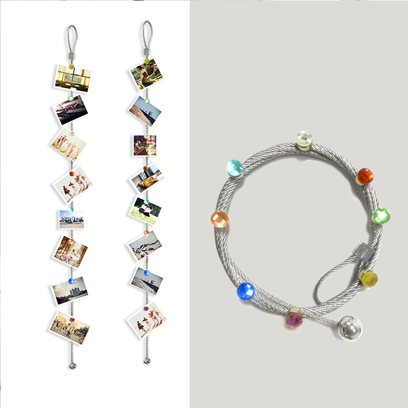 Cable magnético de Cristal par - Picture Hanging Strip reseña y precio