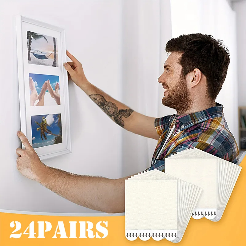 Tiras adhesivas para colgar im - Picture Hanging Strip reseña y precio