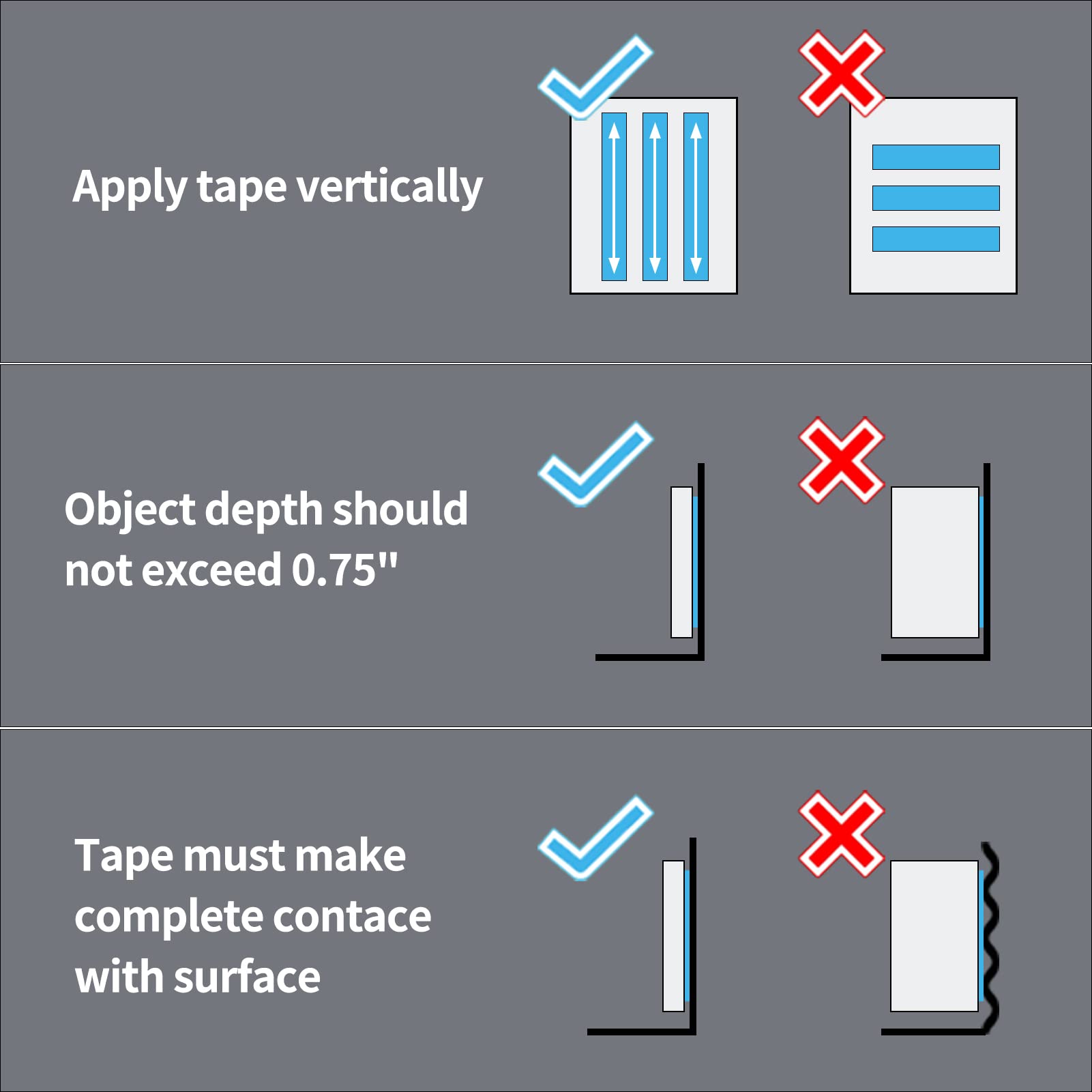 Cinta Nano de doble cara fuert - Picture Hanging Strip reseña y precio